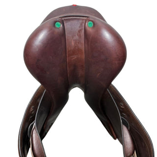 Equipe Synergy Dual Flap Jump Brown 17" +1 MW 9 | Saddles Direct