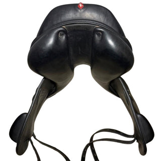 Equipe Synergy Jump Black 17.5" MW 7 | Saddles Direct