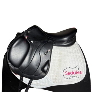 Equipe Synergy Jump Black 17.5" MW 1 | Saddles Direct