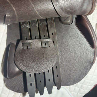 Equipe Synergy Jump Brown 17.5" +1 MW 8 | Saddles Direct