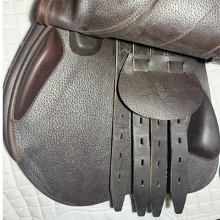 Equipe Synergy Jump Brown 17.5" +1 MW 7 | Saddles Direct