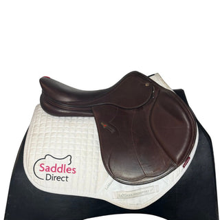 Equipe Synergy Jump Brown 17.5" +1 MW 2 | Saddles Direct