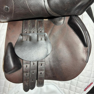Equipe Synergy Jump Brown 17.5" MW 8 | Saddles Direct