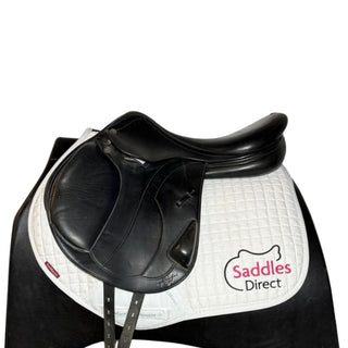 Equipe Synergy Monoflap Jump Black 17.5" M 1 | Saddles Direct