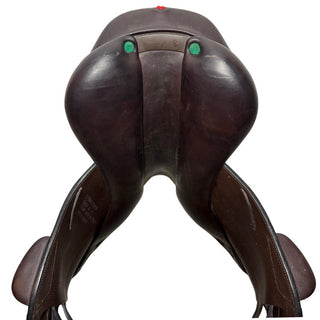 Equipe Synergy Monoflap Jump Brown 17.5" +2 W 7 | Saddles Direct