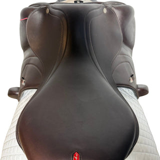 Equipe Synergy Monoflap Jump Brown 17.5" +2 W 6 | Saddles Direct