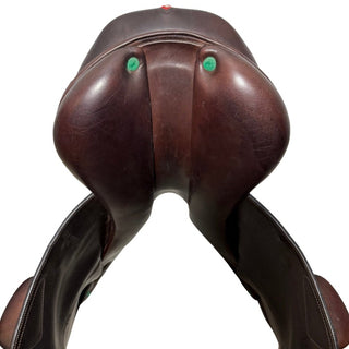 Equipe Synergy Monoflap Jump Brown 17.5" +2 W 7 | Saddles Direct