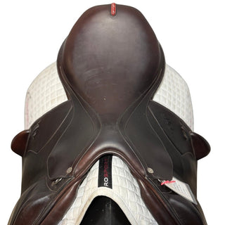 Equipe Synergy Monoflap Jump Brown 17.5" +2 W 4 | Saddles Direct