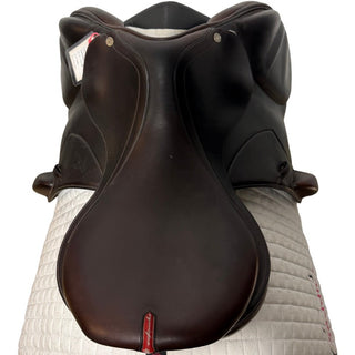 Equipe Synergy Monoflap Jump Brown 17.5" +2 W 6 | Saddles Direct