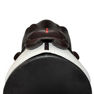 Equipe Synergy Monoflap Jump Brown 17.5" +2 W 5 | Saddles Direct