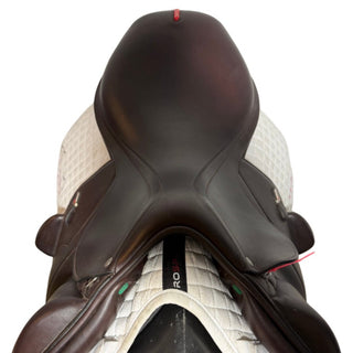Equipe Synergy Monoflap Jump Brown 17.5" +2 W 4 | Saddles Direct