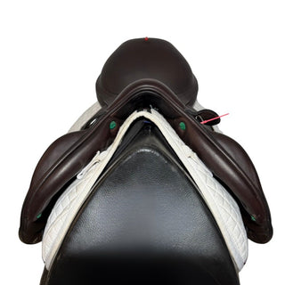 Equipe Synergy Monoflap Jump Brown 17.5" +2 W 3 | Saddles Direct