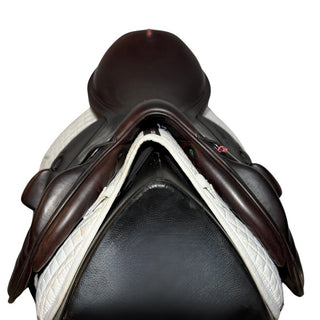 Equipe Synergy Monoflap Jump Brown 17.5" +2 W 3 | Saddles Direct