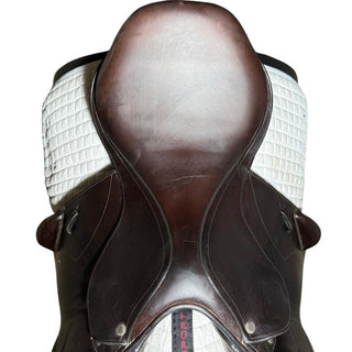 Equipe Synergy Monoflap Jump Brown 17.5" MW 4 | Saddles Direct