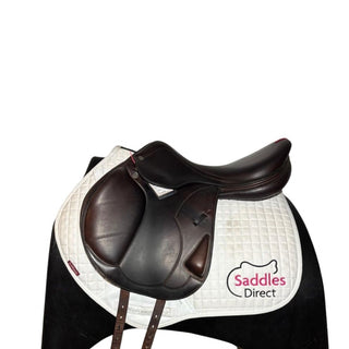 Equipe Synergy Monoflap Jump Brown 17.5" W 1 | Saddles Direct