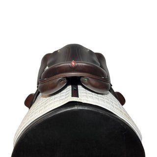 Equipe Synergy Monoflap Jump Brown 17.5" W 5 | Saddles Direct