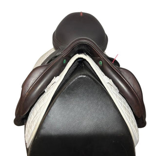 Equipe Synergy Monoflap Jump Brown 17.5" W 3 | Saddles Direct