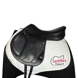 Equipe Synergy Special Jump Black 17.5" MW +1 1 | Saddles Direct