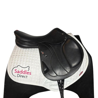 Equipe Synergy Special Jump Black 17.5" MW 2 | Saddles Direct