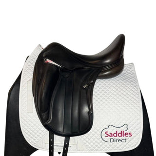 Equipe Viktoria Dressage Black 17" W +2 1 | Saddles Direct