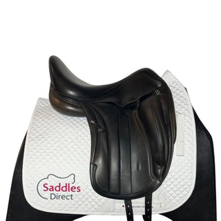Equipe Viktoria Dressage Black 17" W +2 2 | Saddles Direct