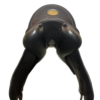 Equipe Viktoria Dressage Black 17" W +2 7 | Saddles Direct