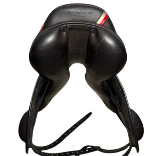 Erre Plus EM Eventing Monoflap Jump Brown 17" MW 7 | Saddles Direct