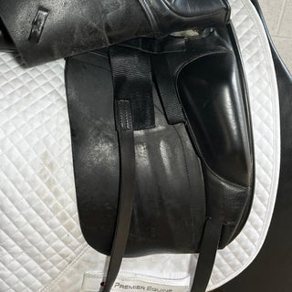 Exselle Dressage Black 17.5" MW 6 | Saddles Direct