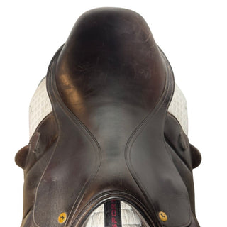Exselle (Ideal) Integra Monoflap Jump Brown 17.5" M 4 | Saddles Direct