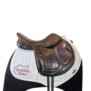 Exselle (Ideal) Monoflap Jump Brown 17.5" M 2 | Saddles Direct