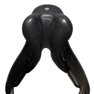 Black Fairfax Cara Dressage Black 17.5" ADJ 5 - Saddles Direct