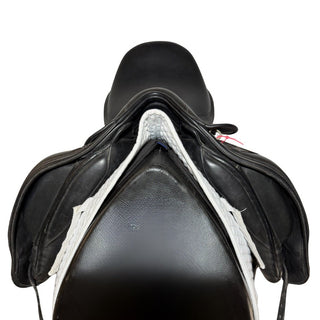 Fairfax Classic Cupped Flap Dressage Black 17.5" ADJ 3 | Saddles Direct
