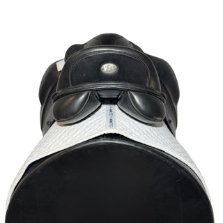 Fairfax Classic Cupped Flap Dressage Black 17.5" ADJ 5 | Saddles Direct