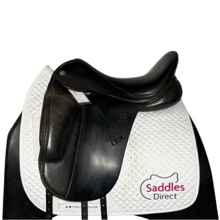 Fairfax Classic Cupped Flap Dressage MDC Dressage Black 17.5" ADJ 1 | Saddles Direct