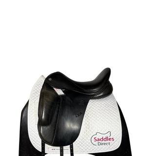 Fairfax Classic Cupped Flap Dressage MDC Dressage Black 17.5" ADJ 1 | Saddles Direct