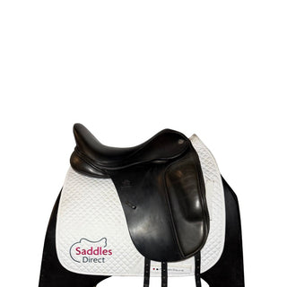 Fairfax Classic Cupped Flap Dressage MDC Dressage Black 17.5" ADJ 2 | Saddles Direct