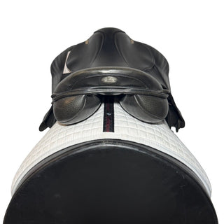 Fairfax Classic Cupped Flap Jump Black 17" ADJ 5 | Saddles Direct