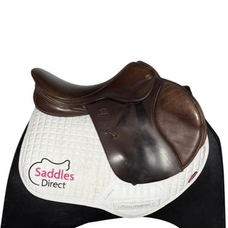 Fairfax Classic Cupped Flap Jump Brown 17.5" ADJ 2 | Saddles Direct