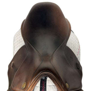 Fairfax Classic Cupped Flap Jump Brown 17.5" ADJ 4 | Saddles Direct