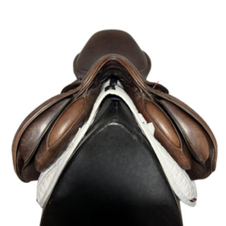 Fairfax Classic Cupped Flap Jump Brown 17.5" ADJ 3 | Saddles Direct
