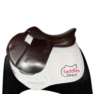 Fairfax Classic Cupped Flap Jump Brown 17.5" ADJ 1 | Saddles Direct