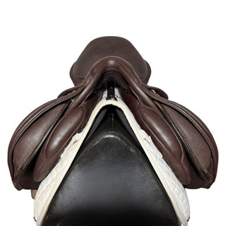 Fairfax Classic Deluxe Dual Flap Jump Brown 17.5" ADJ 3 | Saddles Direct