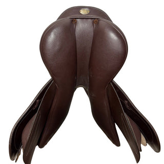 Fairfax Classic Deluxe Dual Flap Jump Brown 17.5" ADJ 9 | Saddles Direct