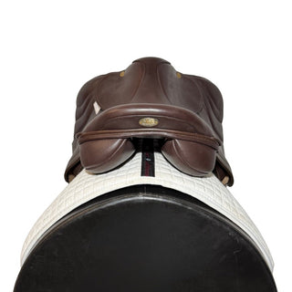 Fairfax Classic Deluxe Dual Flap Jump Brown 17.5" ADJ 5 | Saddles Direct