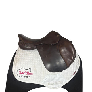 Fairfax Classic Dual Flap Jump Brown 17" ADJ 2 | Saddles Direct