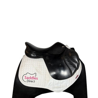 Fairfax Classic Jump Plain Flap MJP Black 17" ADJ 2 | Saddles Direct