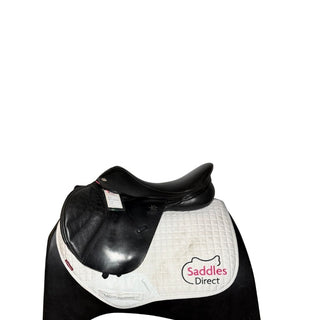 Fairfax Classic Jump Plain Flap MJP Black 17" ADJ 1 | Saddles Direct