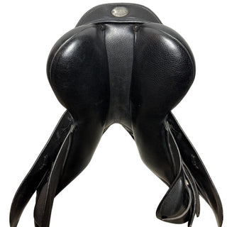 Fairfax Classic Jump Plain Flap MJP Black 17" ADJ 9 | Saddles Direct