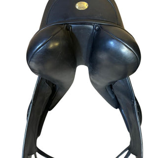 Black Fairfax Classic Mono Dressage Black 17.5" 5 - Saddles Direct