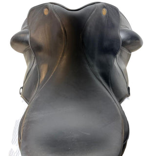 Fairfax Classic Monoflap Dressage Black 17.5" ADJ 6 | Saddles Direct